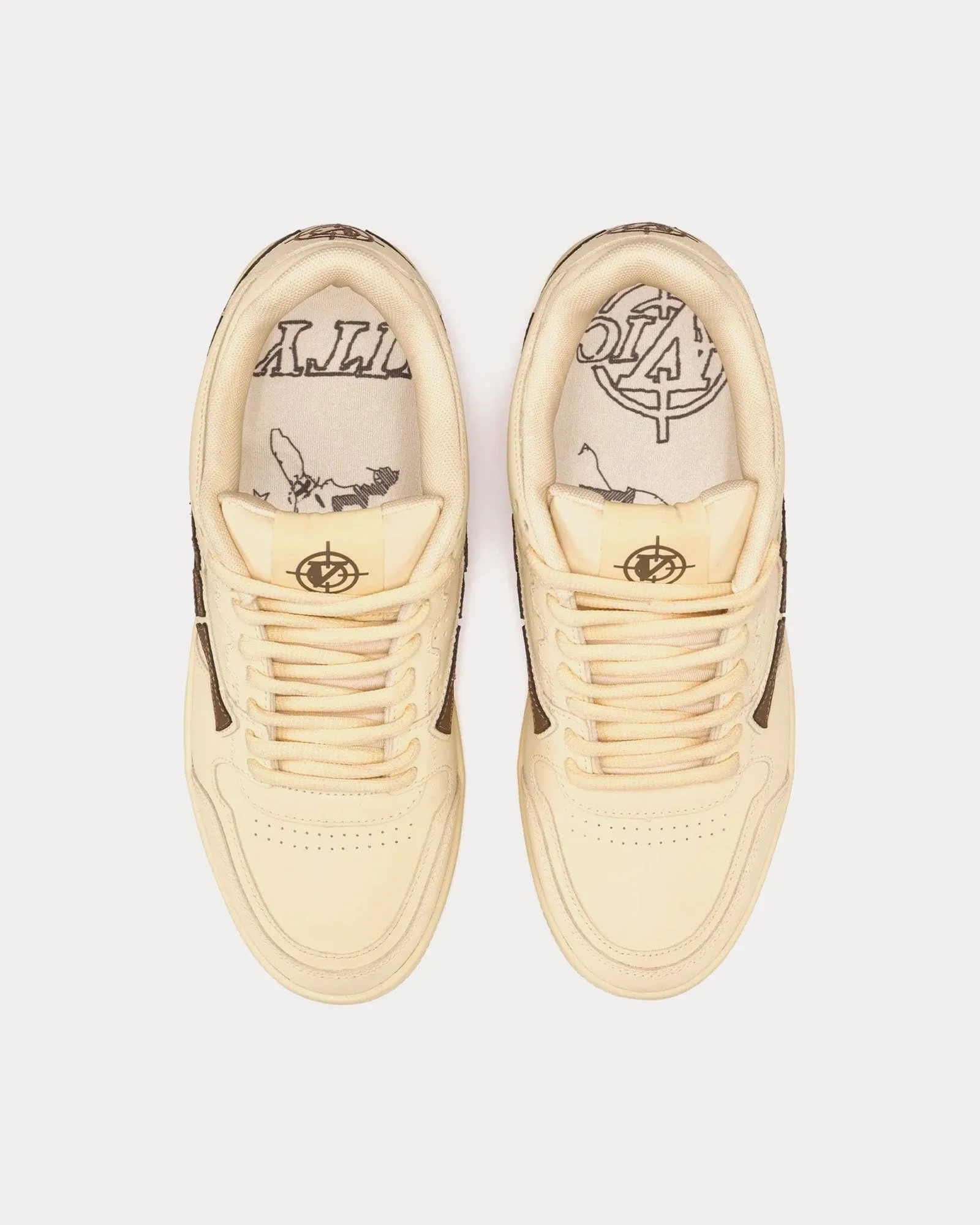 Akimbo Lows Reverse Cappuccino Low Top Sneakers