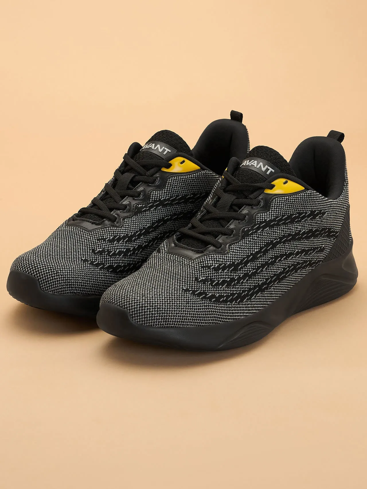 Avant Men's Vision Walking / Training shoes-Black