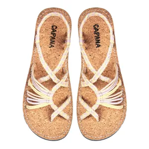 Banyan - Ivory White Rope Sandals