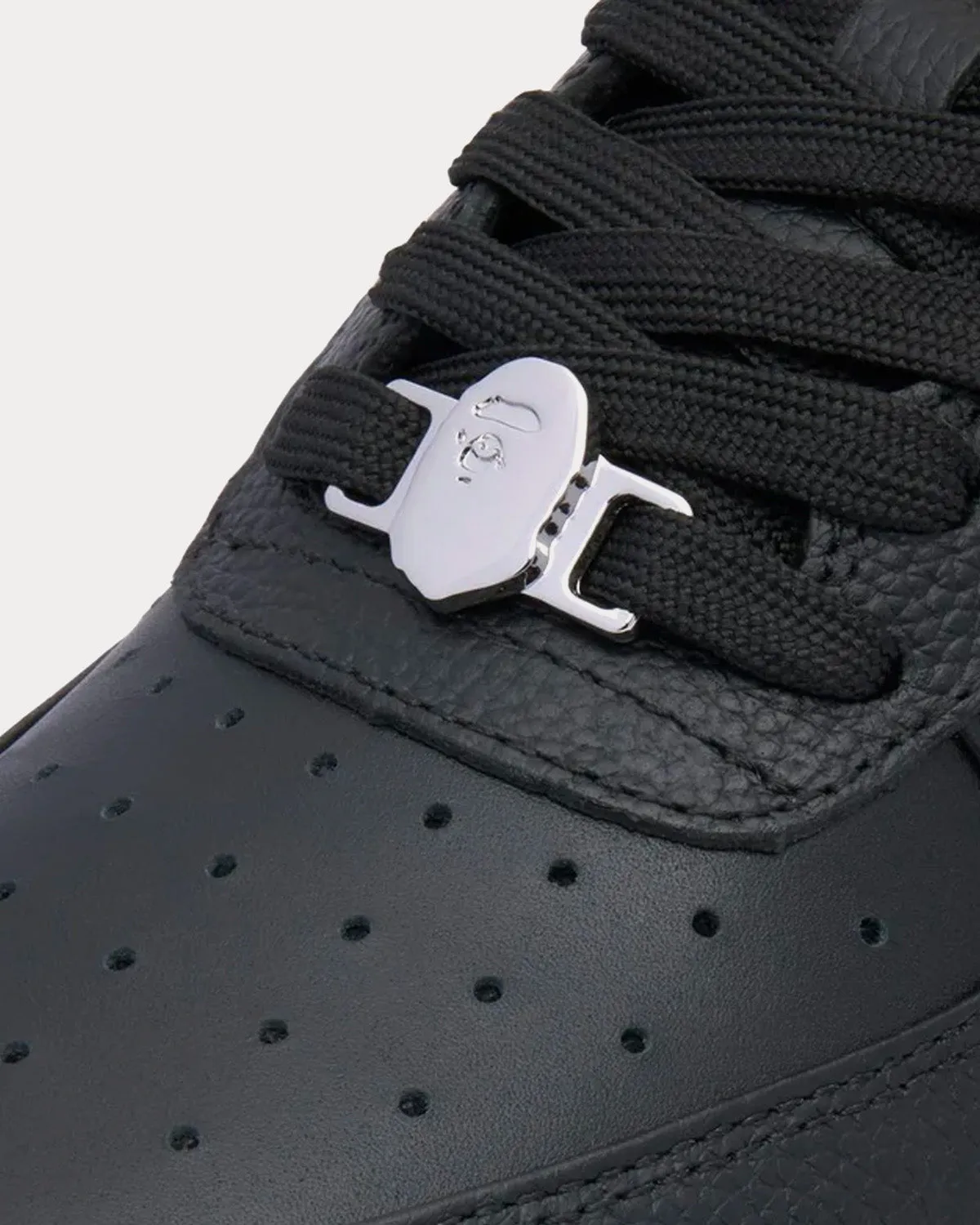 Bape Sta #6 Black Low Top Sneakers