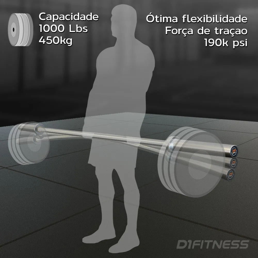 Barra Olímpica Masculina - Cromada