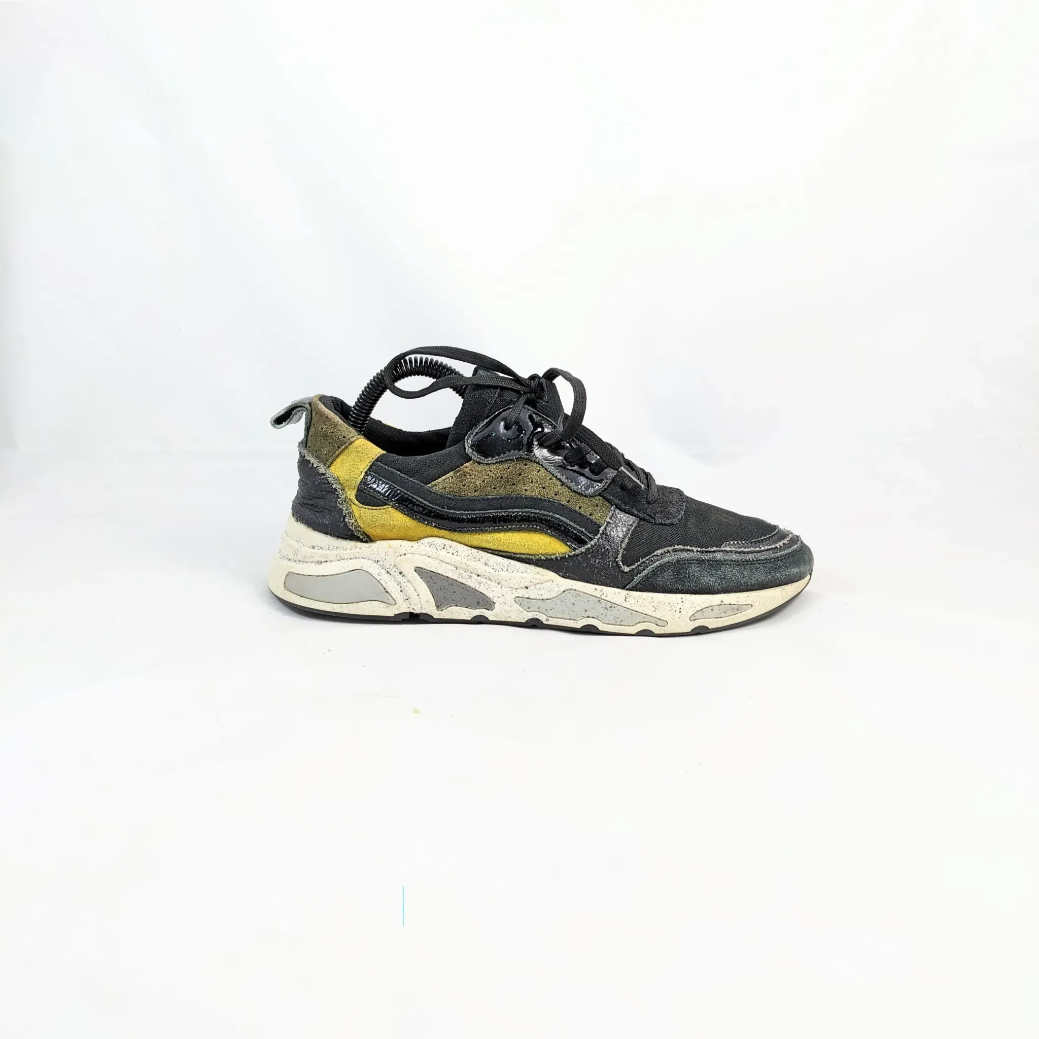 Black Chunky Sneakers