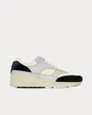 Bump Nylon, Suede & Leather Air grey / Lavender / Black / Off White Low Top Sneakers