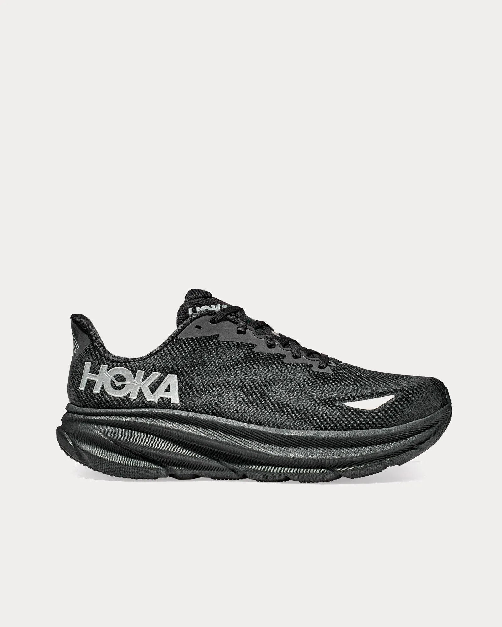 Clifton 9 GTX Black / Black Running Shoes
