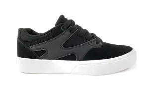 DC Shoes Youth Kalis Vulc Black/ Black/ White