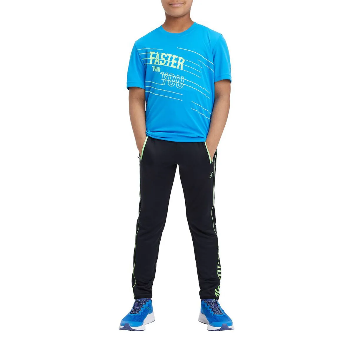 Energetics Fitness Cross-Training T.Shirt For Kids, Royl Blue