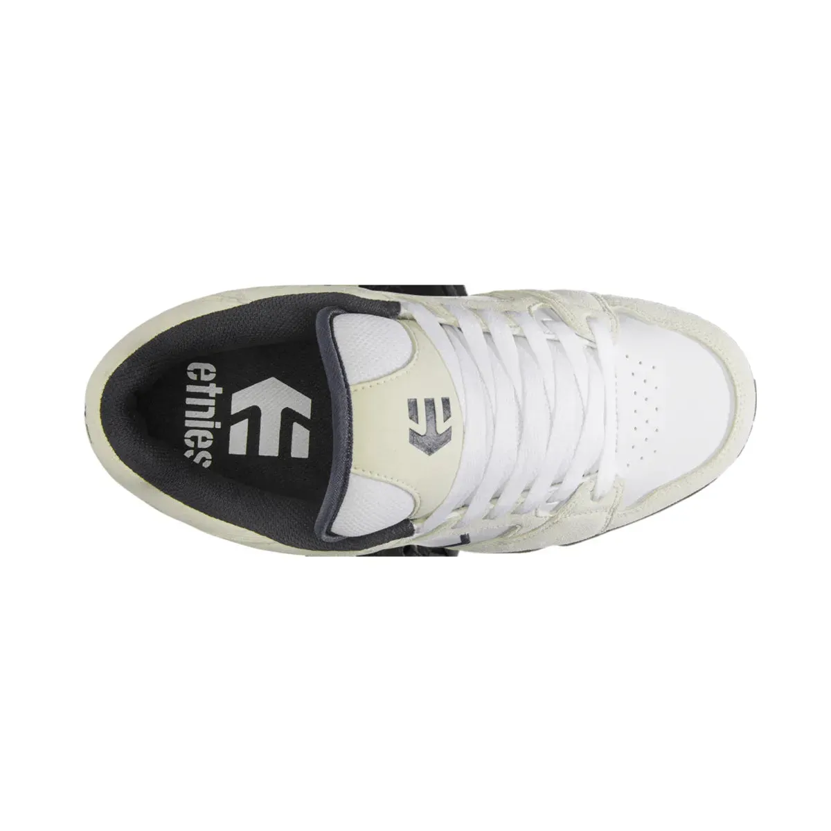 ETNIES Men's Skate Shoes White/Navy/Gum Nubuck