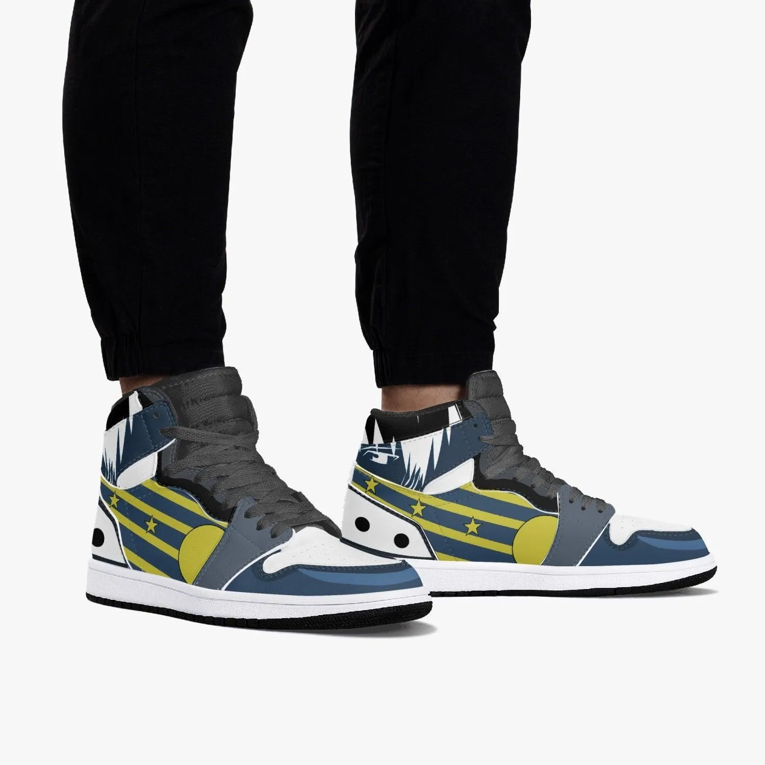 Fullmetal Alchemist Roy Mustang JD1 Mid Anime Shoes