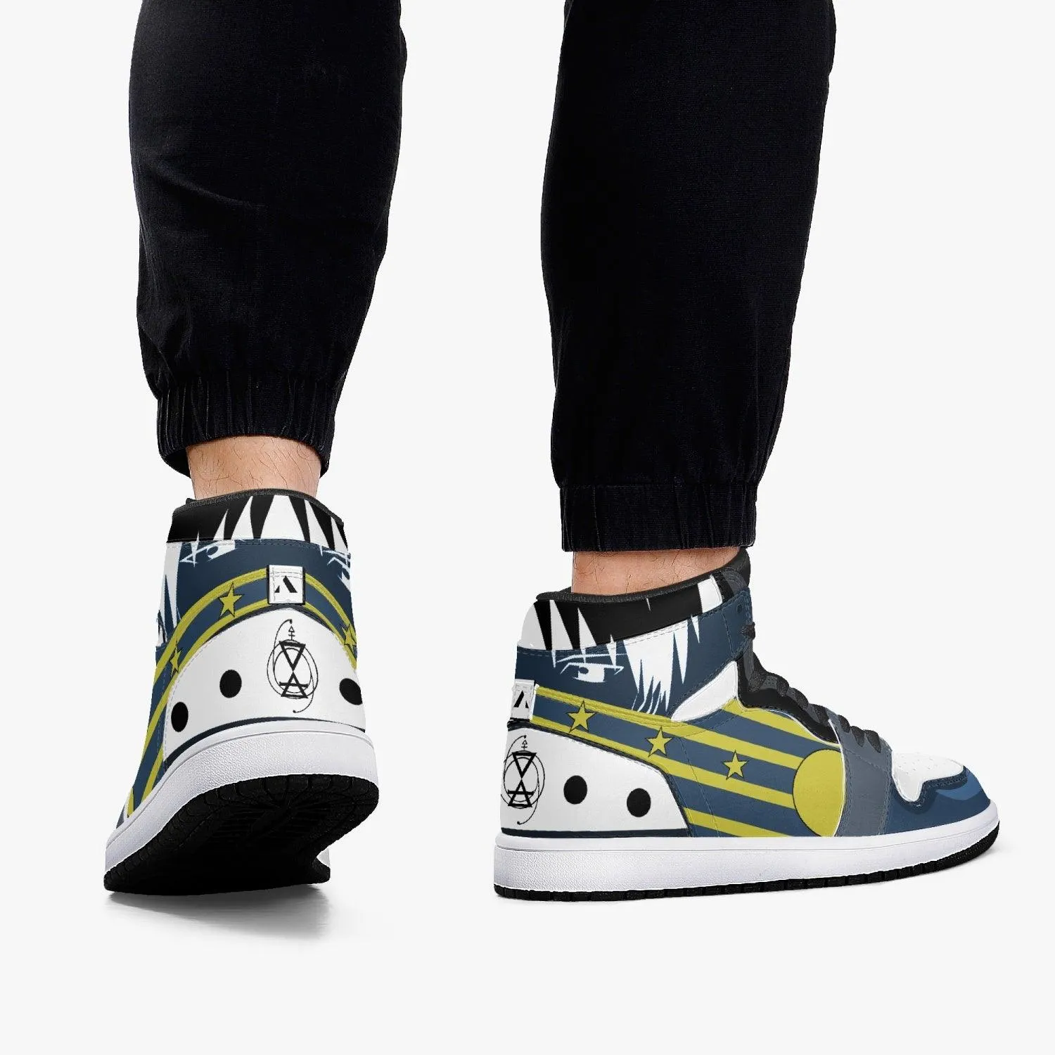 Fullmetal Alchemist Roy Mustang JD1 Mid Anime Shoes