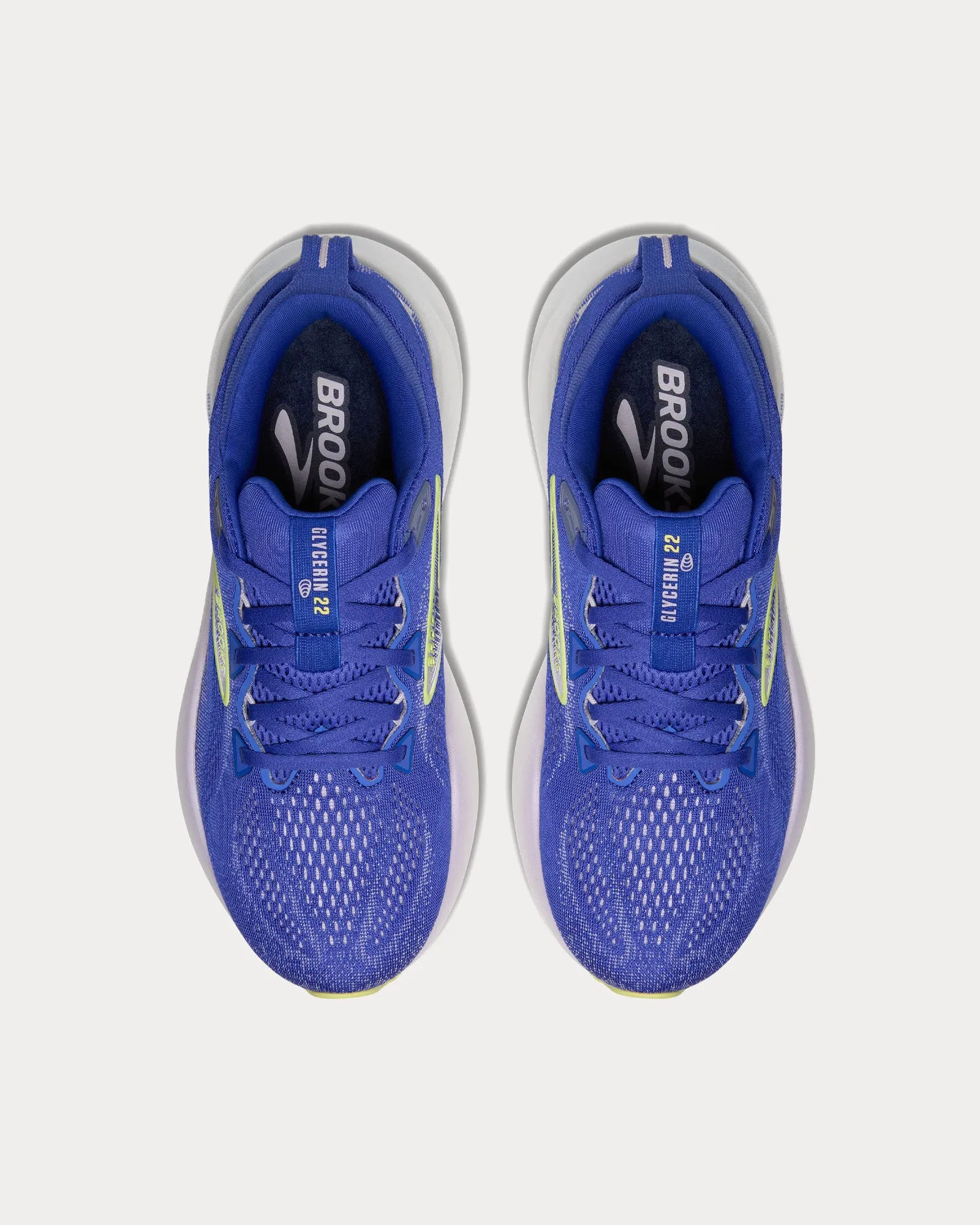 Glycerin 22 Amparo Blue / Hyper Iris / Yellow Running Shoes