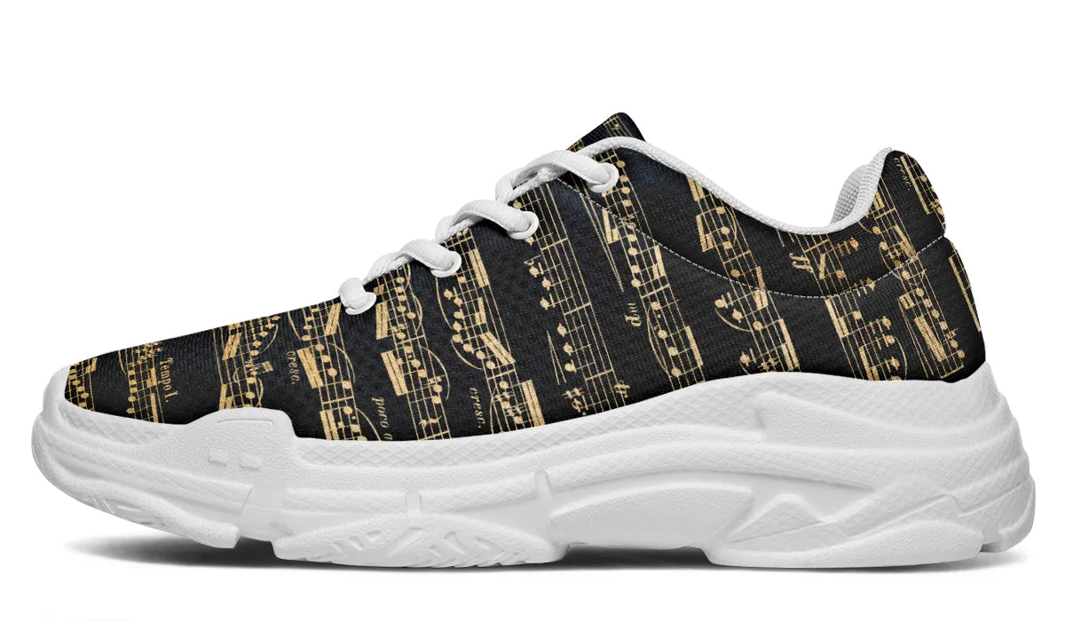 Golden Music Chunky Sneakers