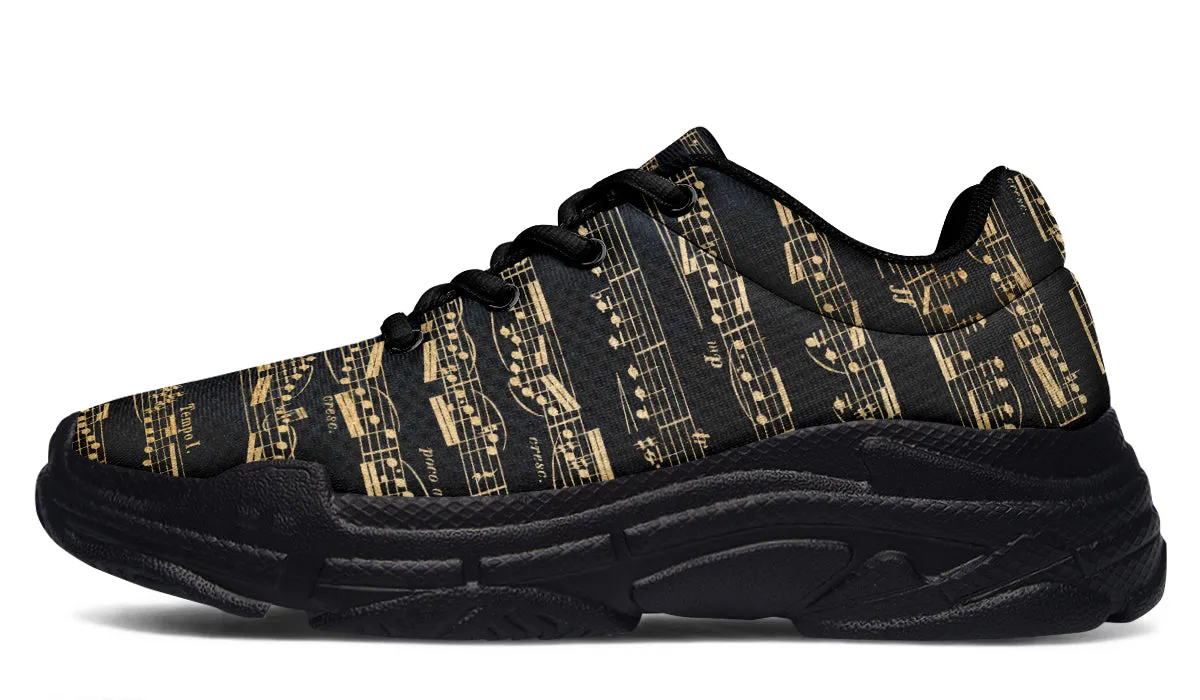 Golden Music Chunky Sneakers