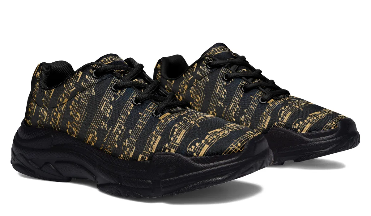 Golden Music Chunky Sneakers