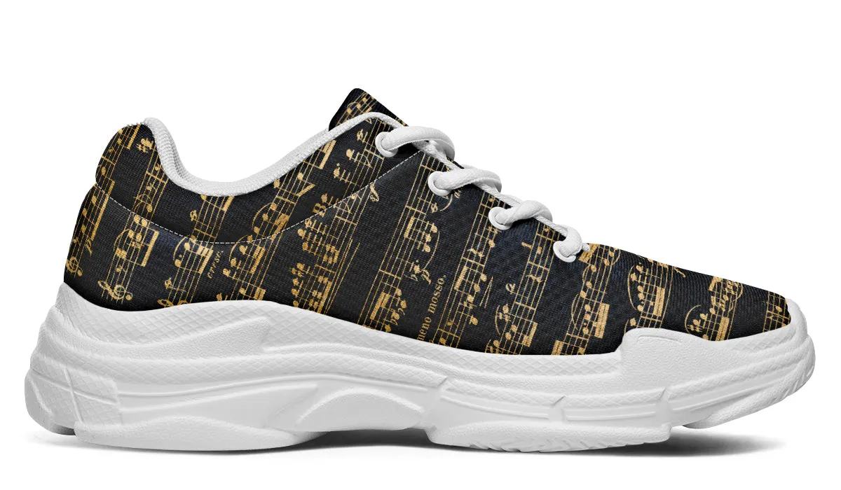 Golden Music Chunky Sneakers