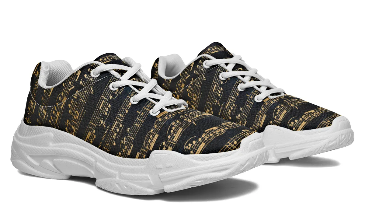 Golden Music Chunky Sneakers