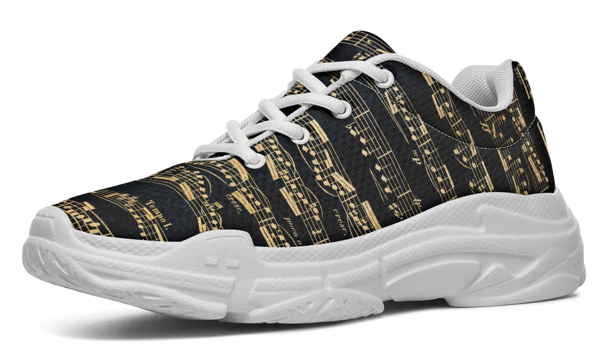 Golden Music Chunky Sneakers