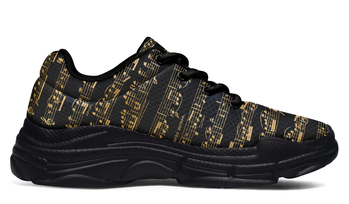 Golden Music Chunky Sneakers