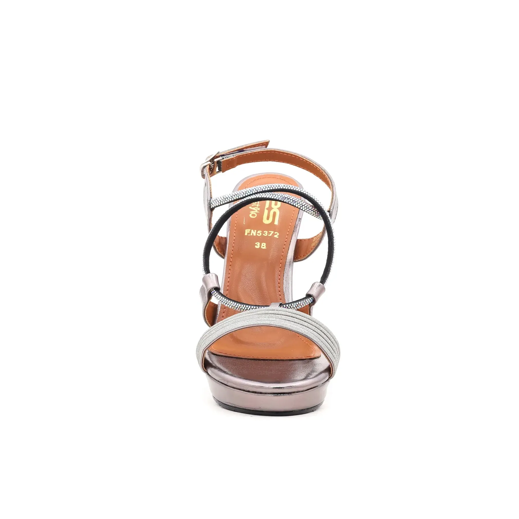 Grey Fancy Bridal Sandal FN5372