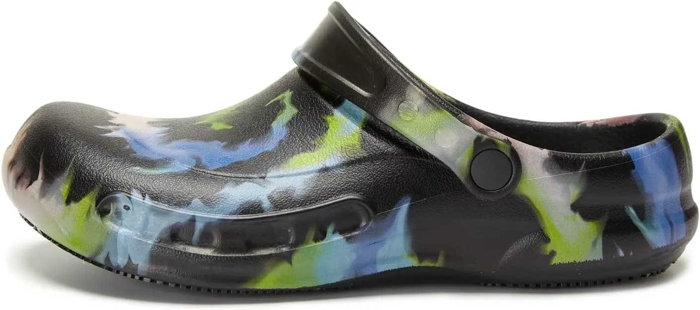 Haifago Non Slip Waterproof Clogs Shoes for Men, Standing All Day Comfortable Nurse and Chef Shoes for Men, Men's Oil-Proof Work Shoes for Food Service