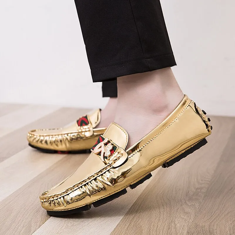 Mens Memory Foam Driving Loafers