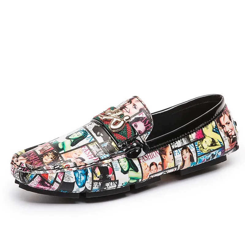 Mens Memory Foam Driving Loafers