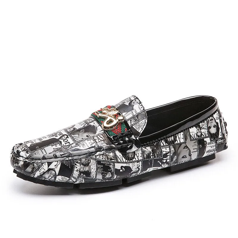 Mens Memory Foam Driving Loafers