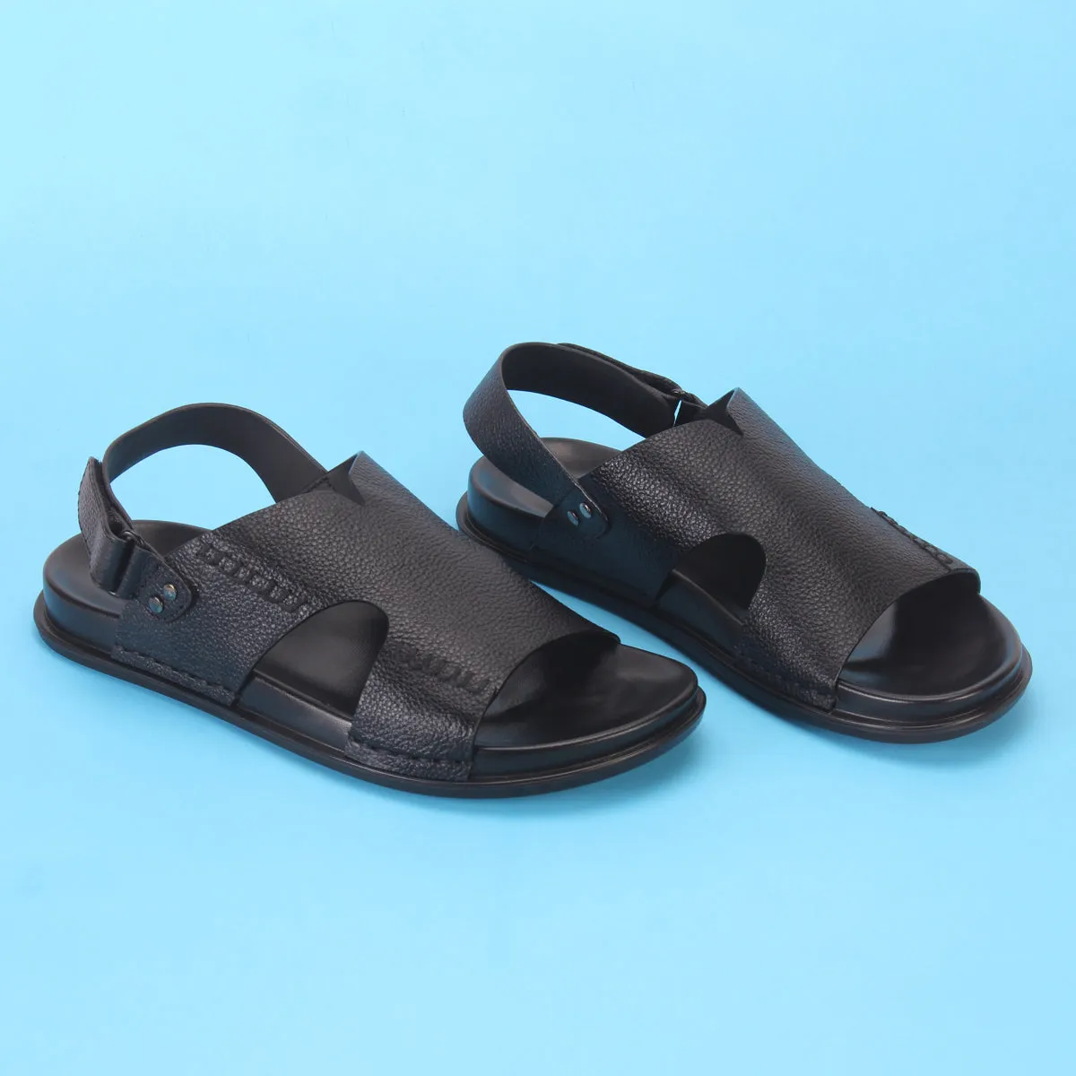 Mens "KEMPTER" Leather Open Toe Sandals