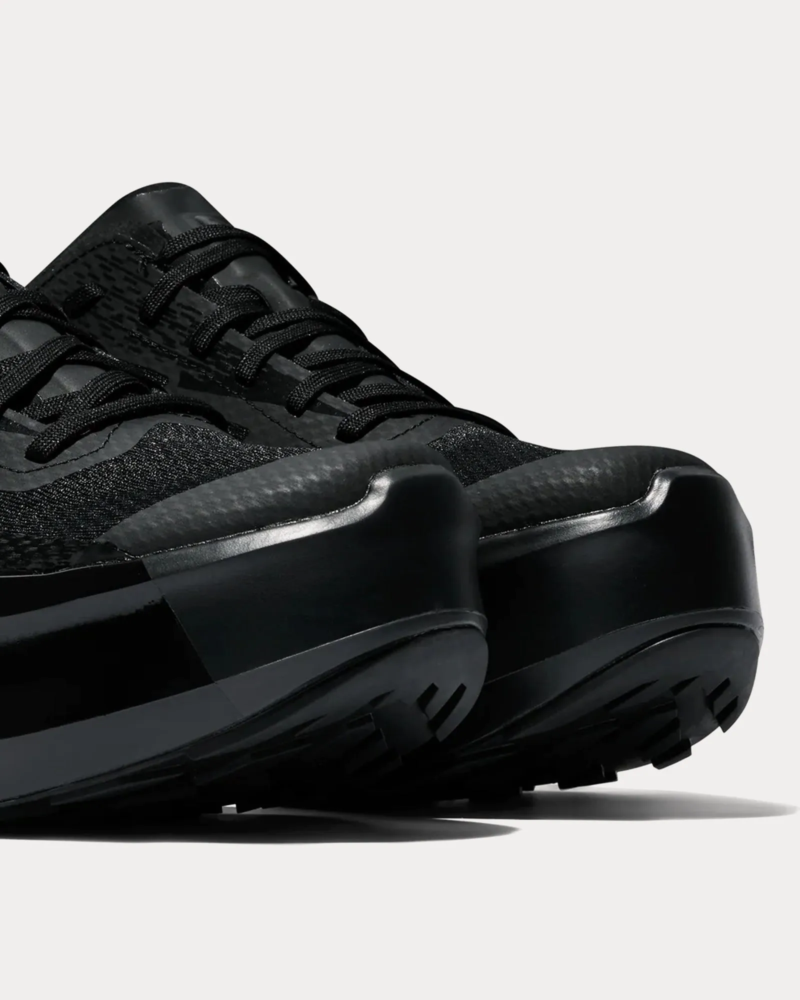Phantasm Platform Black Low Top Sneakers