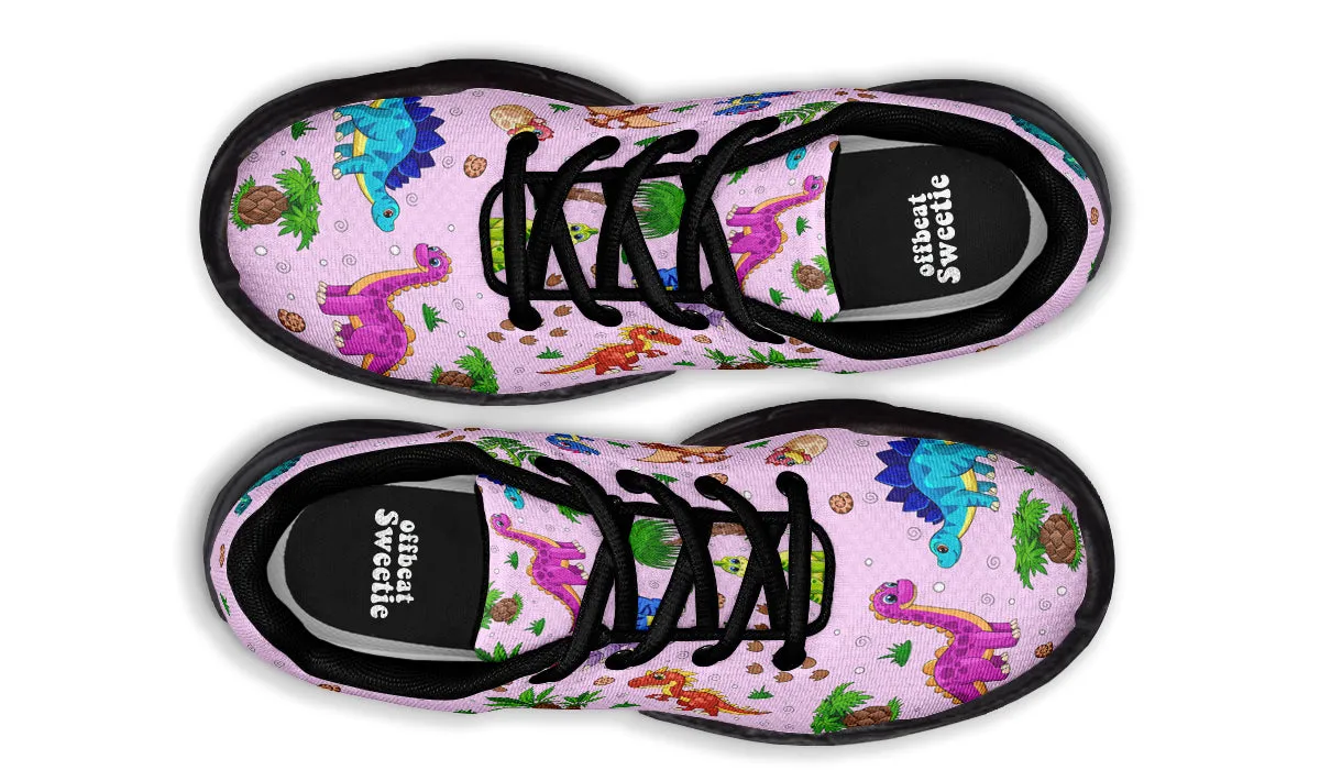 Pink Baby Dinos Chunky Sneakers