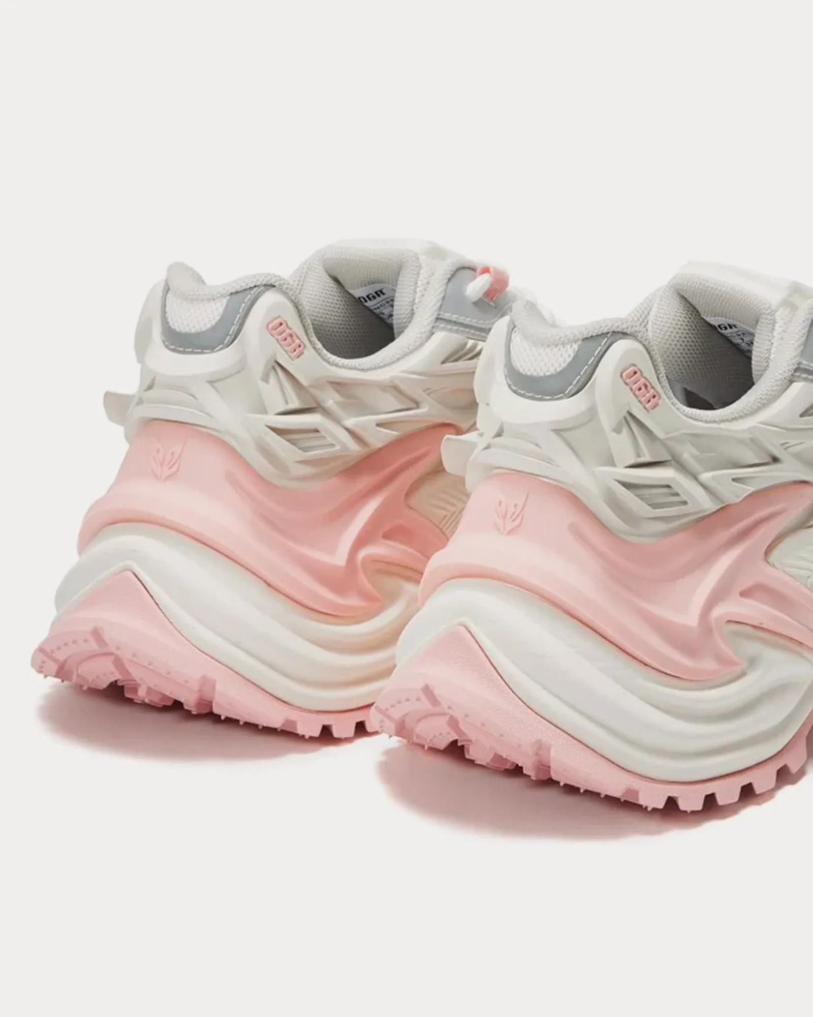 Rattlesnake Pink Low Top Sneakers