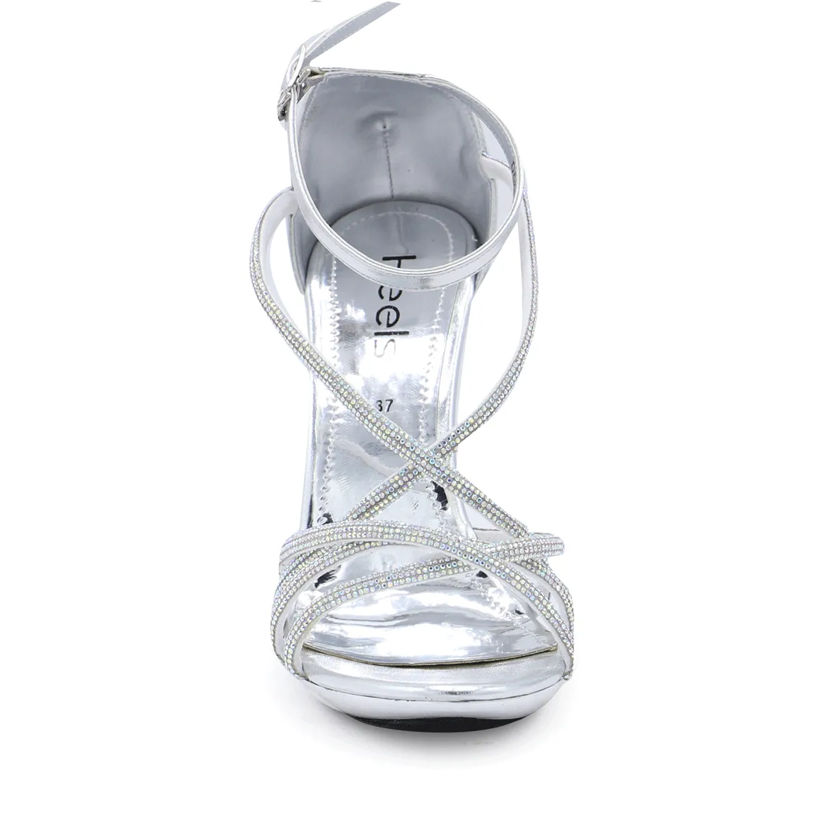 Silver Bridal Sandal 066631