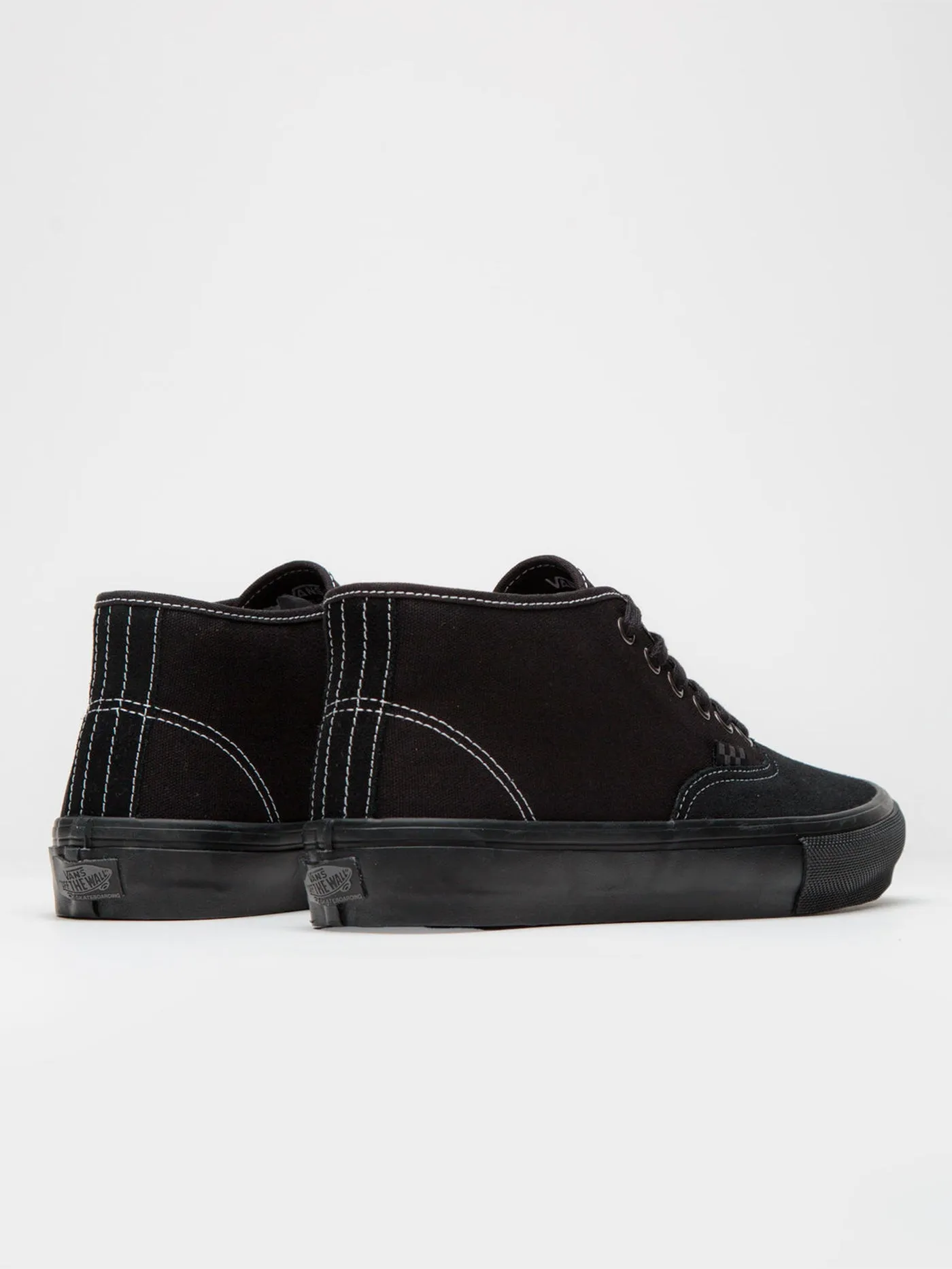 Skate Authentic Mid Blackout Shoes