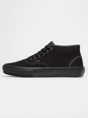 Skate Authentic Mid Blackout Shoes