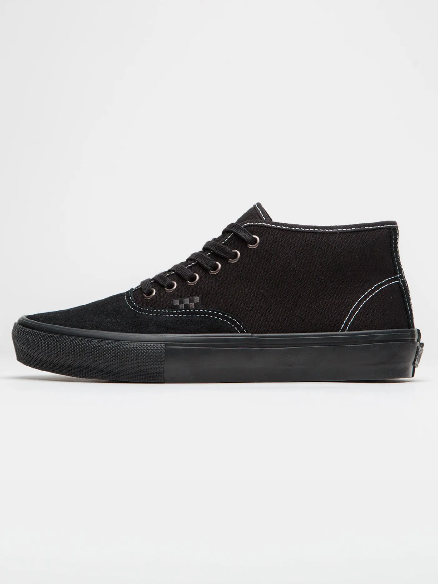 Skate Authentic Mid Blackout Shoes