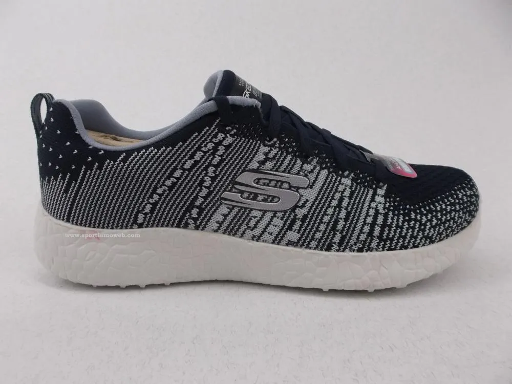Skechers scarpa da ginnastica da donna Burst 12433/NVY blu