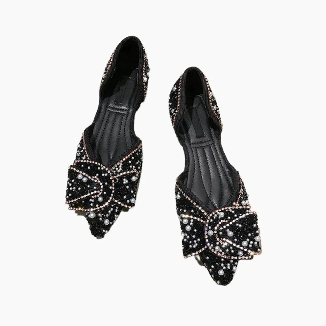 Slip-on, Pointed-Toe : Wedding Flats for Women