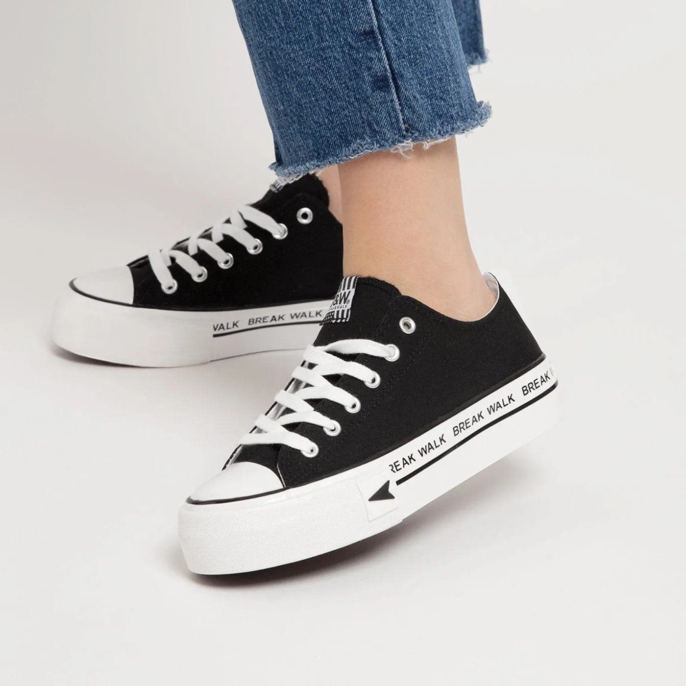 Sneakers Bay Platform Black