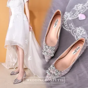 The Primrose Wedding Crystal Flats