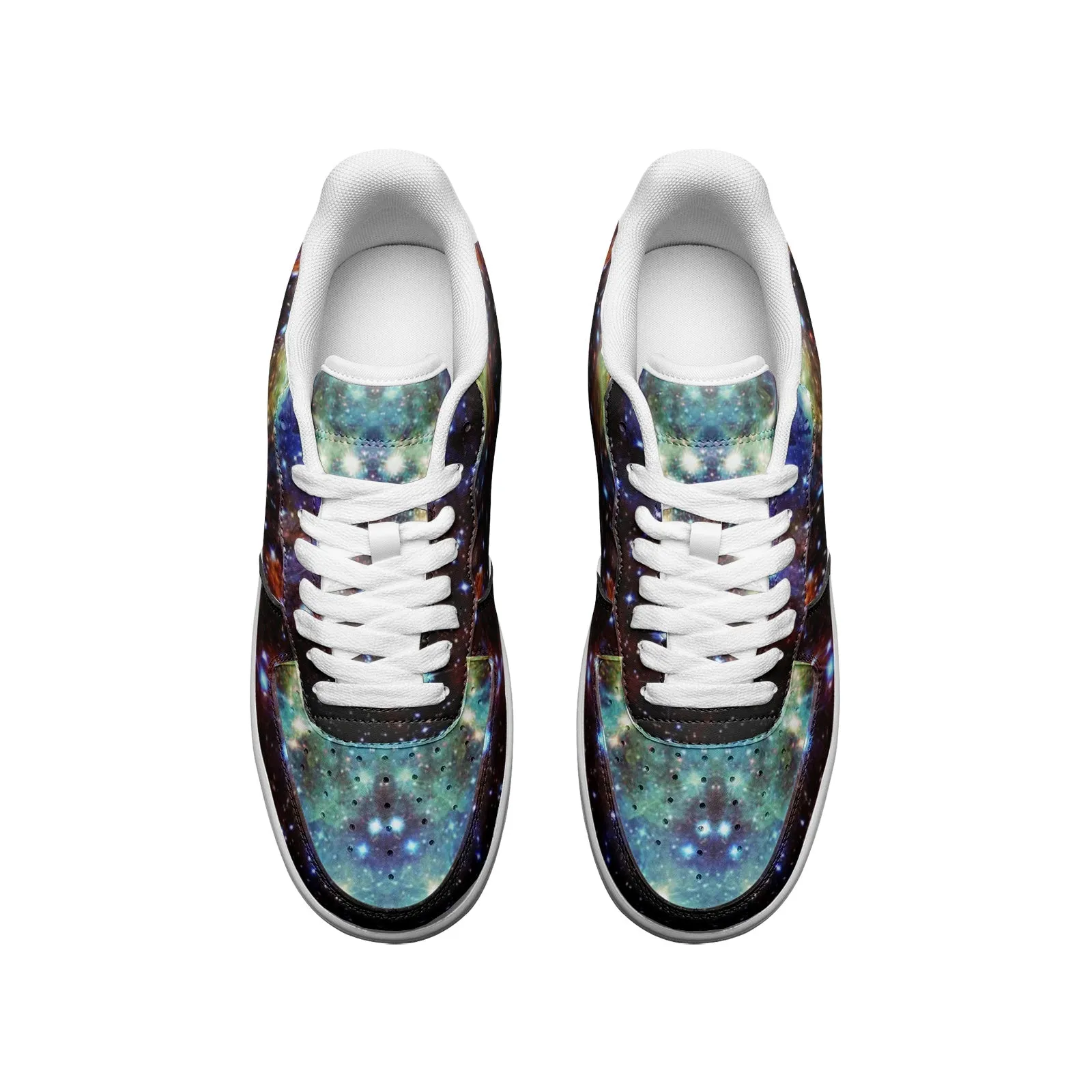 Valhalla Full-Style Psychedelic Platform Sneakers