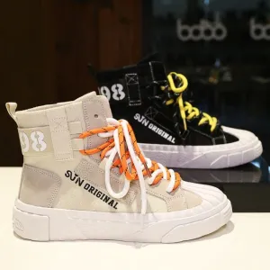 Women's Chic Color Letter Pattern Sneaker Shoes