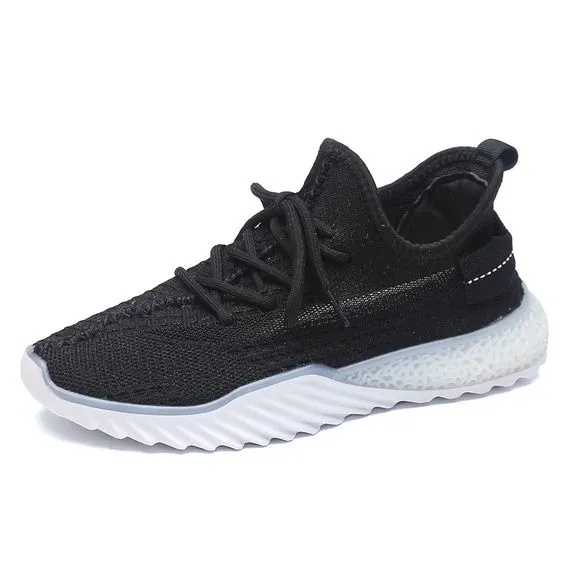 Women's Trendy FlyKnit Mesh Breathable Sneaker Shoes