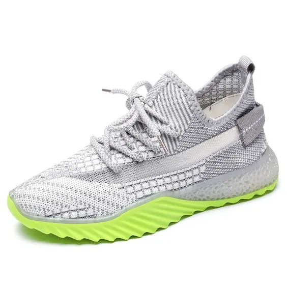 Women's Trendy FlyKnit Mesh Breathable Sneaker Shoes
