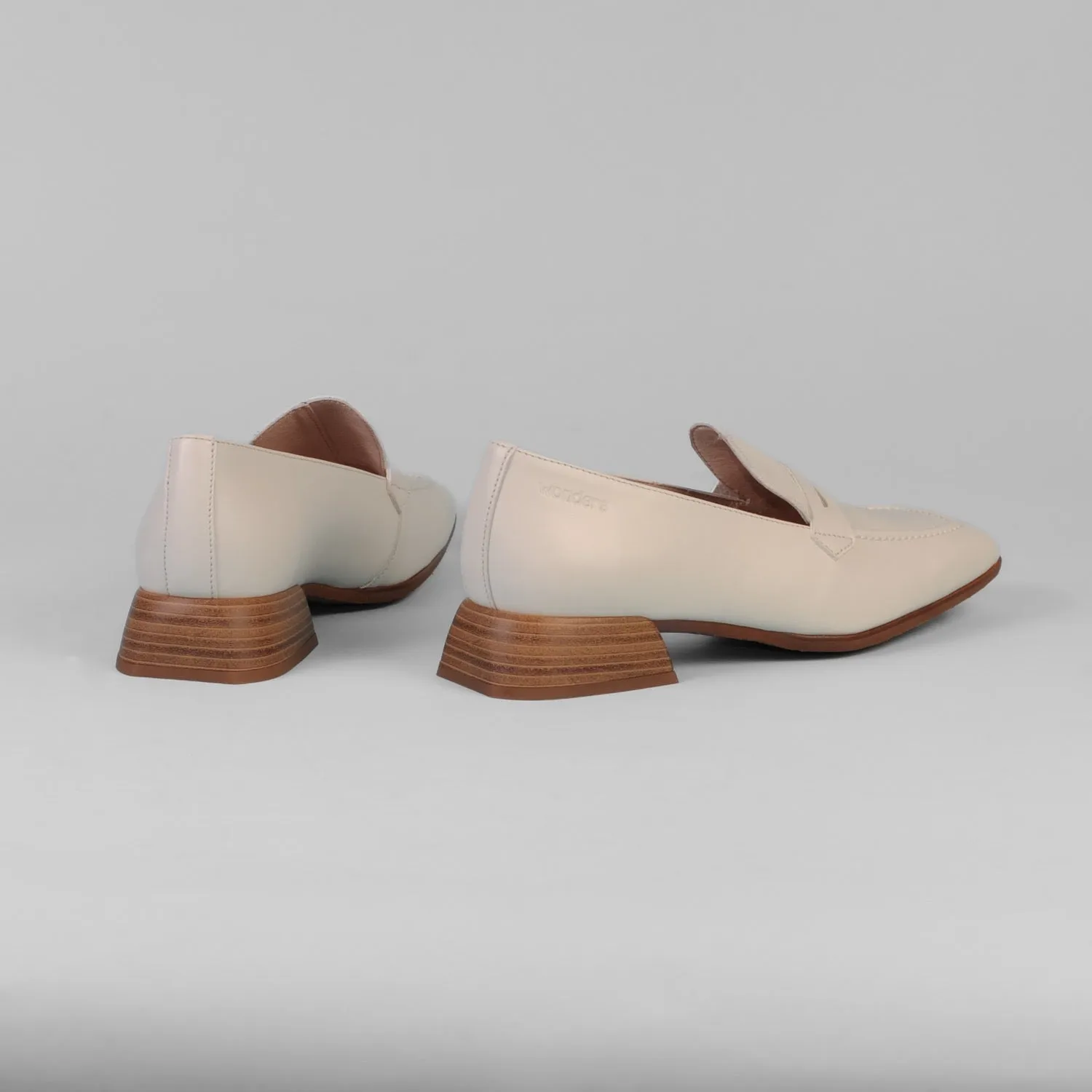 Wonders - C-7122 Ivory Loafer