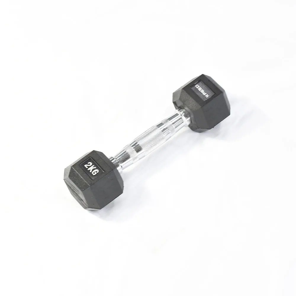 Xpeed Rubber Hex Dumbbell