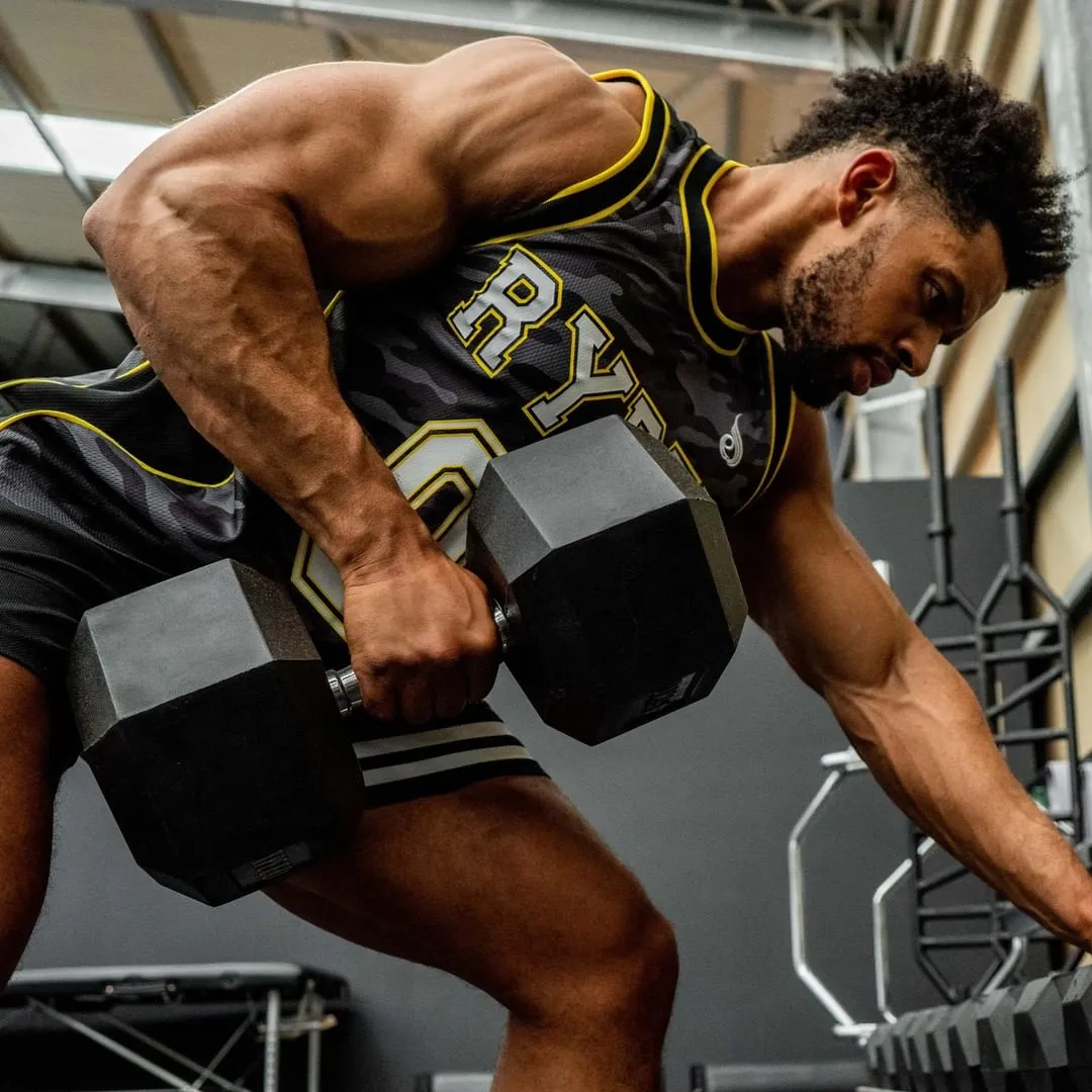 Xpeed Rubber Hex Dumbbell
